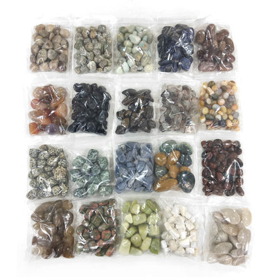 Factory Wholesale Natural Cheap Crystal Tumbles In Bulk Crystal Tumbled Stone