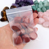 Wholesale high quality gemstone rose quartz amethyst tumbled stone 100 g each bag of crystal tumbles