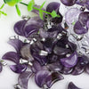 Moon Shape Natural Amethyst Pendant For DIY Jewelry Making