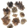 natural healing crystal  smoky quartz cluster for collection