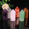 Small Natural Stones Crystal Point Tower Rssorted Healing Crystal Quartz Wand Point Stone Crafts Home Decoration