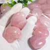 Crystal Healing Stone Craft Large Natural Rose Quartz Heart Gemstone