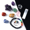 New Product Natural Crystal 7 Chakra Stone Tumble Healing Stones Crystal Gift Box