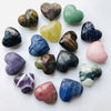 Wholesale Natural Different Kinds of Quartz Healing Stone Crystals Heart gemstone heart