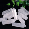 Crystals Wholesale Bulk Natural Healing Stone Tower Point Gemstone Clear White Quartz Point Crystal hexagonal column