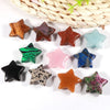 30mm Natural crystals wholesale bulk star gemstone carving crystals healing stones star crystal crafts