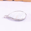 Natural Abalone Shell Water Drop Necklace Pendant Women Jewelry Gift