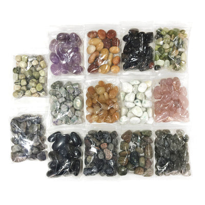 Factory Wholesale Natural Cheap Crystal Tumbles In Bulk Crystal Tumbled Stone