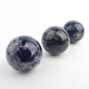 Natural crystal ball sphere blue sodalite crystal spheres for healing