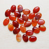 For Jewelry Accessories 18x25mm Natural Onyx Oval Flat Cabochon Gemstone