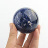 Natural crystal ball sphere blue sodalite crystal spheres for healing