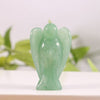 1.5 Inch Crystal Healing Gemstone Angel Carved Quartz Guardian Angel Statue