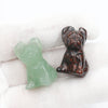 1 Inch Natural Crystal French Bulldog Crystal Crafts Home Decorations