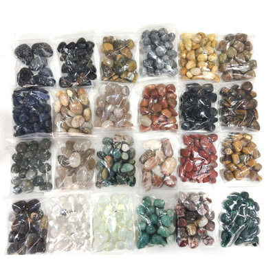 Factory Wholesale Natural Cheap Crystal Tumbles In Bulk Crystal Tumbled Stone
