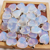 Opal Crystal Heart Stone Pendant Jewelry Making Fashion Accessory 20mm