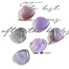 Crystal healing stone fluorite carving stone heart crystal stone crafts