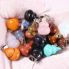 Pendant various crystal gourd shape natural stone for jewelry making