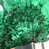 High quality natural crystal polished malachite flake stone coasters