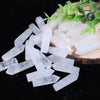 Crystals Wholesale Bulk Natural Healing Stone Tower Point Gemstone Clear White Quartz Point Crystal hexagonal column