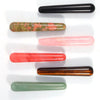 11 cm Natural Jade Scraping Massage Stick SPA Massage Crystal Stone Stick