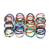 Fashion jewelry natural crystal gemstone bracelet women men chakra healing beaded bracelets