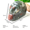 1inch Natural Healing Gemstone Crystal Carved Custom Decorastive Resin Skulls Head for Home Decoration Carving Crafts