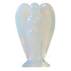 1.5" 2" Craft Angel Statue Carved Crystal Guardian Angel Statue