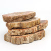 Wholesale high quality various sizes of natural wood fossil wood chips cut petrified wood