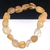 Wholesale Natural Crystal Tumble Stone Gem Bracelets For Healing