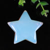 30mm Natural crystals wholesale bulk star gemstone carving crystals healing stones star crystal crafts