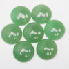 Natural crystal flat back stone round CAB CABOCHON beads for DIY jewelry ring massager making