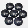 Natural crystal flat back stone round CAB CABOCHON beads for DIY jewelry ring massager making