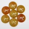 Natural crystal flat back stone round CAB CABOCHON beads for DIY jewelry ring massager making