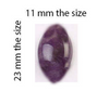 Wholesale 13x18mm natural gemstone loose beads mixed stone oval flat back cabochon beads for ring bracelet making