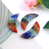 Wholesale high quality seven chakra heart moon carving for healing