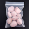 Wholesale high quality gemstone rose quartz amethyst tumbled stone 100 g each bag of crystal tumbles