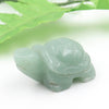 1.5 inch Natural Crystals Healing Stone Carved Animal Turtle Figurines Statue Crystal Stone Crafts For Home Decoration