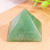 30mm Quartz Healing Stone Carved Crystal Pyramid Statue Crystal Tower