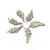 Natural healing crystal men jewelry pendant necklace lightning stone pendant charms for jewelry making