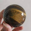 Natural Healing Quartz Crystal Ball Feng Shui Small Tiger Eye Stone