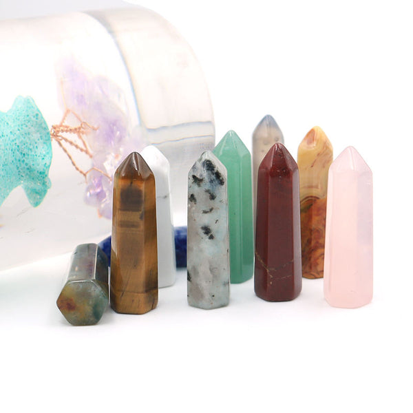 High Quality Crystals Healing Stones Tower Crystal Gemstone Crystal Points Towers Craft For Decoration