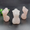 Natural Crystal Healing Stone Polished Carved Female Mannequin Body