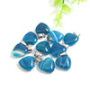 16mm Mini stripe agate crystal pendants crystals healing stones heart pendants charms for jewelry making