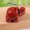 1.5 Inch Natural Healing Gemstone Animal Carved Turtle Crystal Sculpture