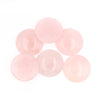 Natural Cabochon 25mm Crystal Quartzite Beads Round Flat Back Cabochon