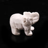 1.5 Inch Natural Crystal Healing Stone Animal Elephant Statue