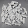 Charms Natural Stone Crystals Healing Stones No Hole Hexagonal Crystal Point charms for jewelry making