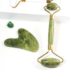 Natural Jade Massage Tools Set Green Jade Massage Tools Facial Beauty