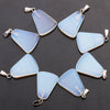 Geometric Jewelry Natural Stone Trapeze Pendant For DIY Jewelry Making