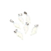 Mini Natural Stone Pendant Wholesale Healing Crystal Lightning Necklace Stone Pendent Charms For Jewelry Making